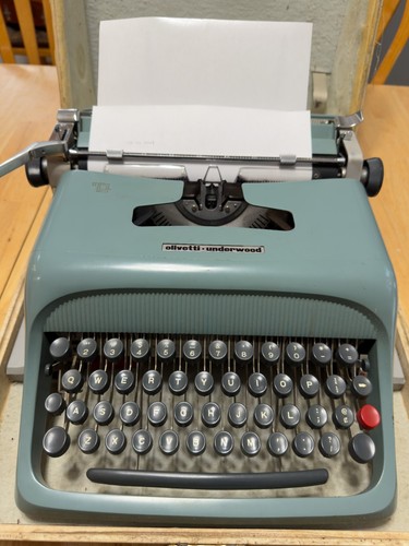 Vtg olivetti underwood - vtg, studio