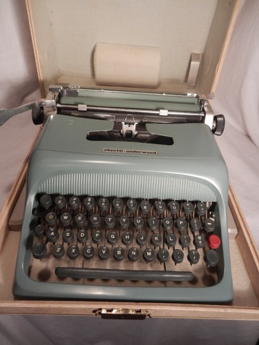 Vtg underwood olivetti - vtg.,