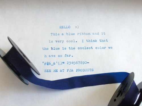 Olivetti studio blue - 44, ink